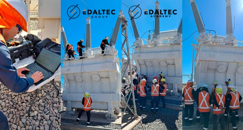 Capacitación Pruebas de Descargas Parciales en Transformadores por parte de EDALTEC Academy.
